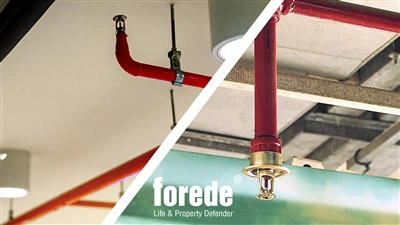 Sprinkler antincendio a secco per magazzini