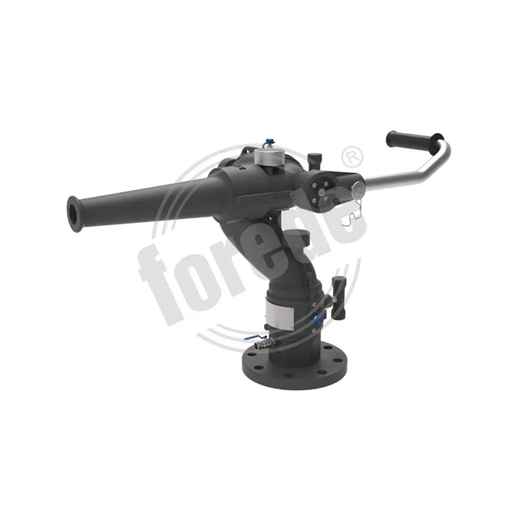 Monitor manuale fisso con leva di controllo del flusso dritto